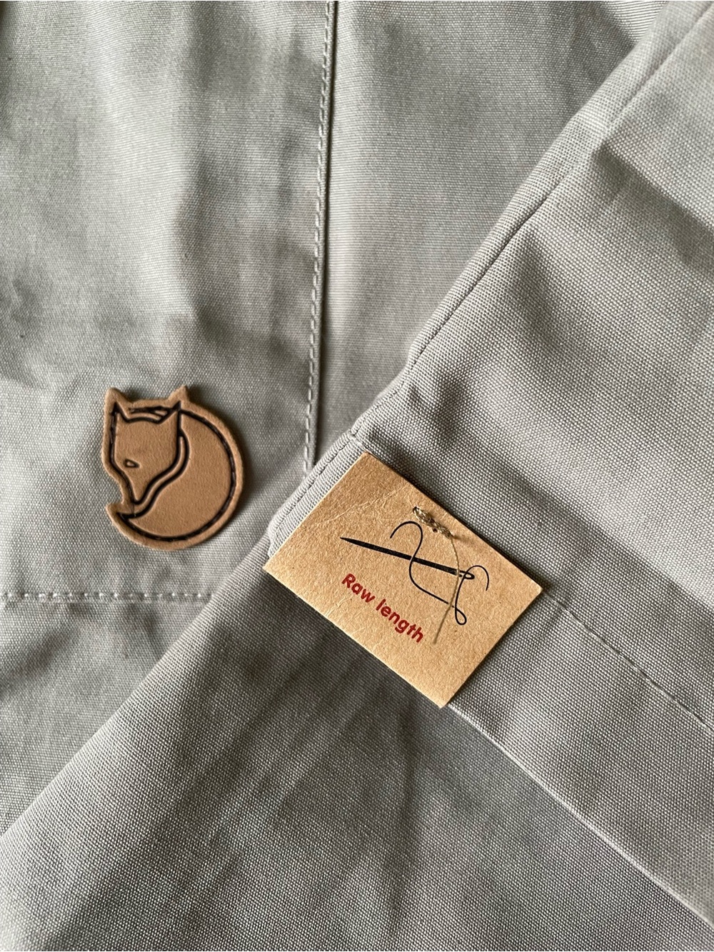 Fjallraven Ovik Curved pants in Fog - Picture 4 of 9